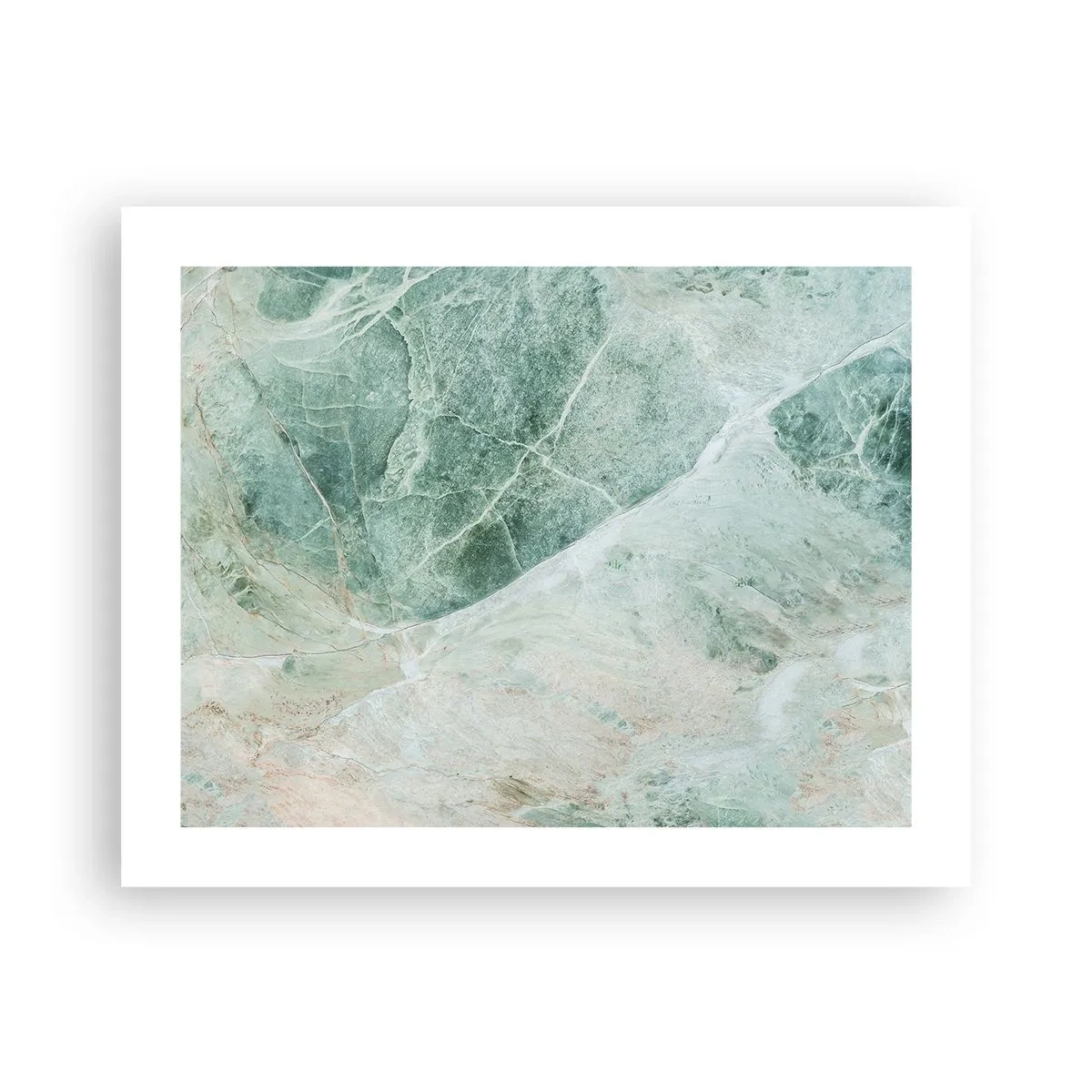 Plagát - Vznešený chlad kameňa - 50x40 cm