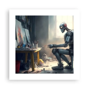 Plagát - Akt stvorenia - 40x40 cm