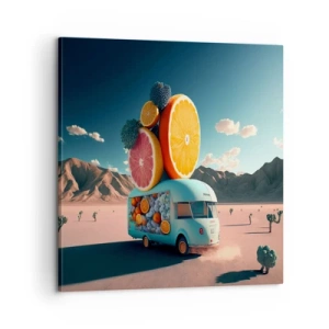 Obraz na plátne - Chuť prázdnin - 60x60 cm