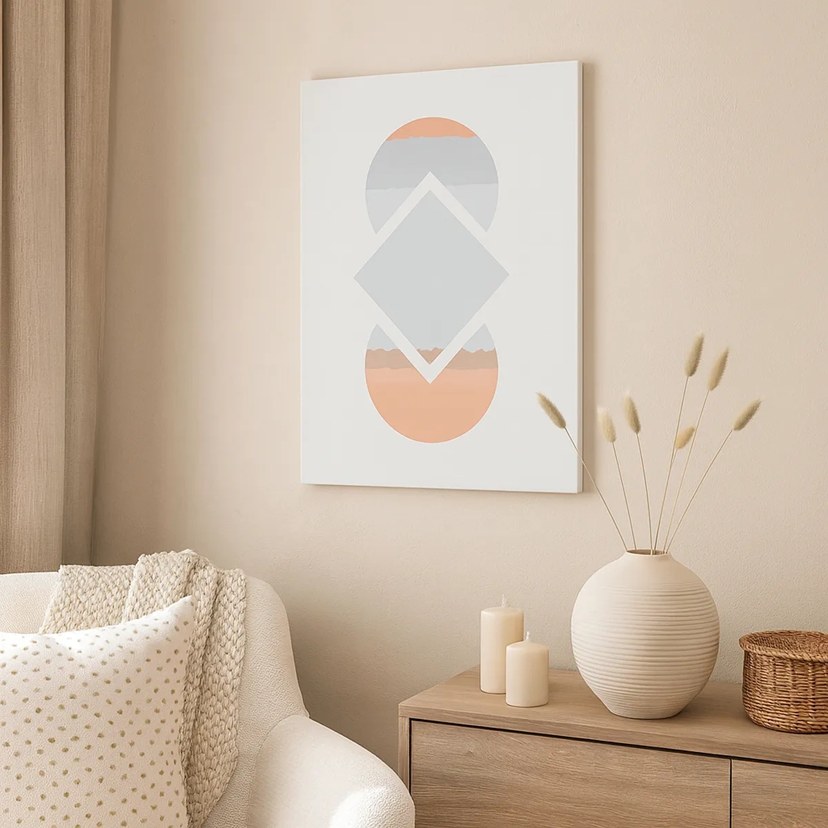 Obraz na plátne - Situácia je jasná - 50x70 cm