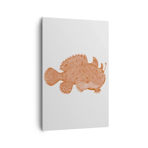 Obraz na plátne - A nakoniec ryba - 80x120 cm