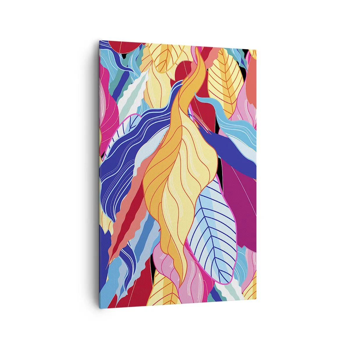 Obraz na plátne - Farebný neporiadok - 80x120 cm