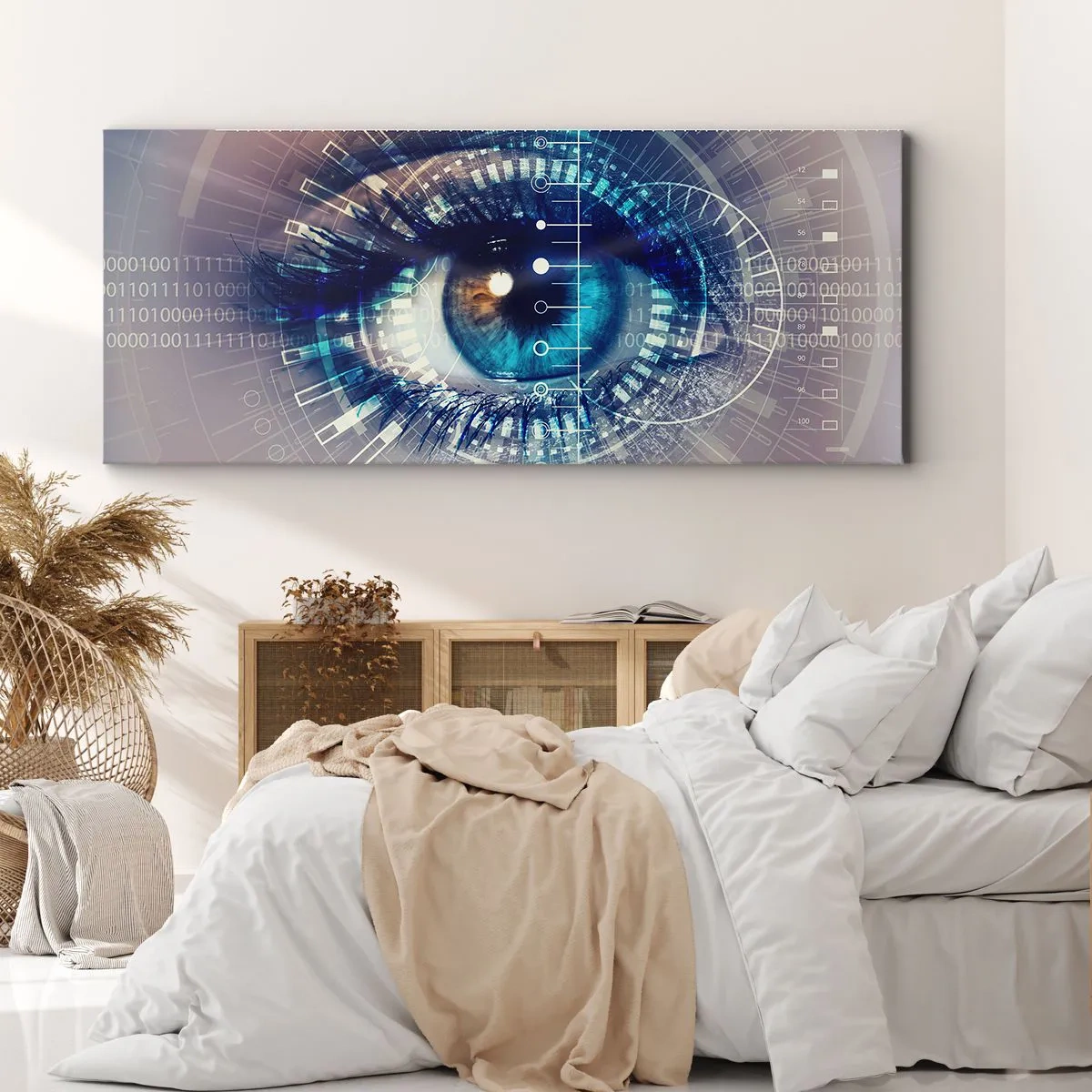 Obraz na plátne - Myslíš si, že ma poznáš - 160x50 cm