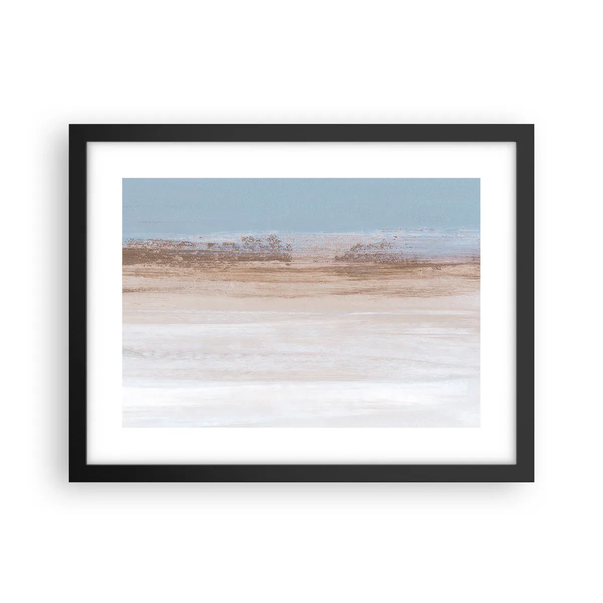 Plagát v čiernom ráme - Dvojznačná krajina - 40x30 cm