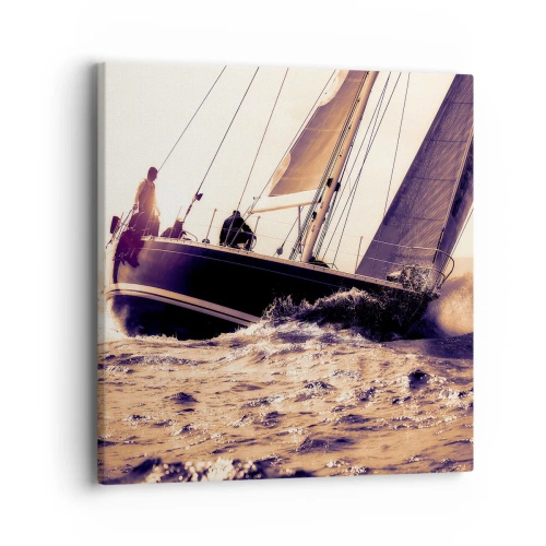 Obraz na plátne - Plav, námorník - 40x40 cm