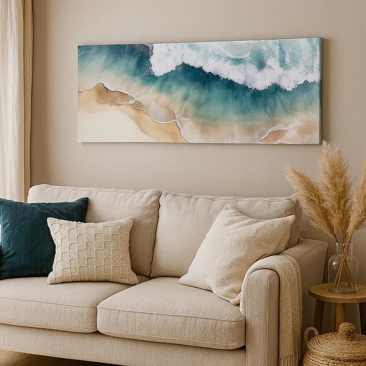 Obraz na plátne - Odveké stretnutie - 100x40 cm