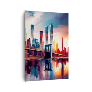Obraz na plátne - Famózny New York - 70x100 cm