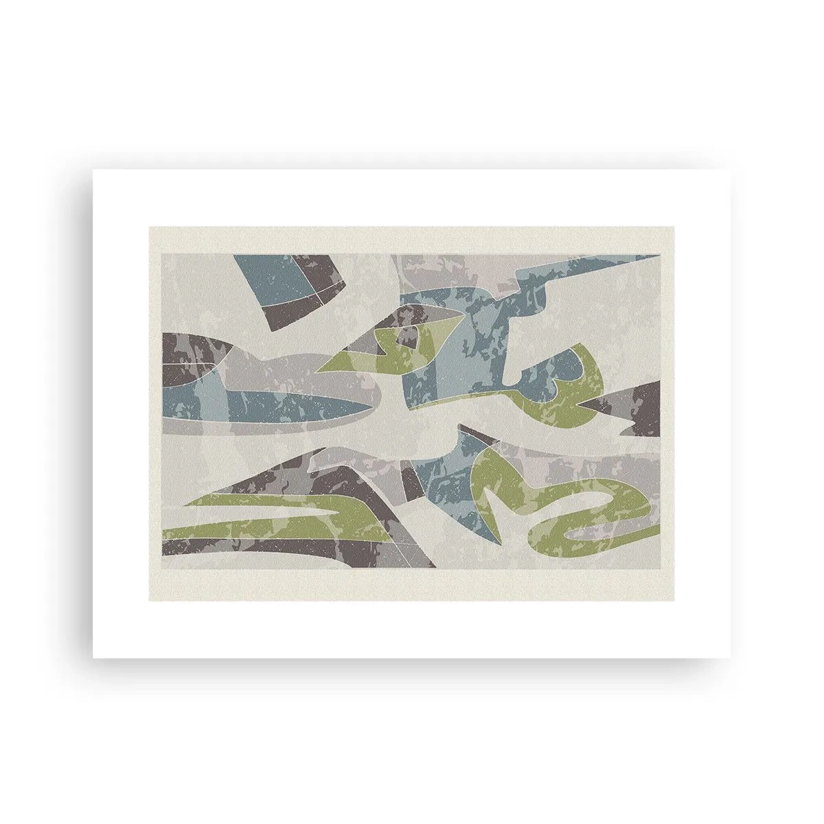 Plagát - Kompozícia za sklom - 40x30 cm