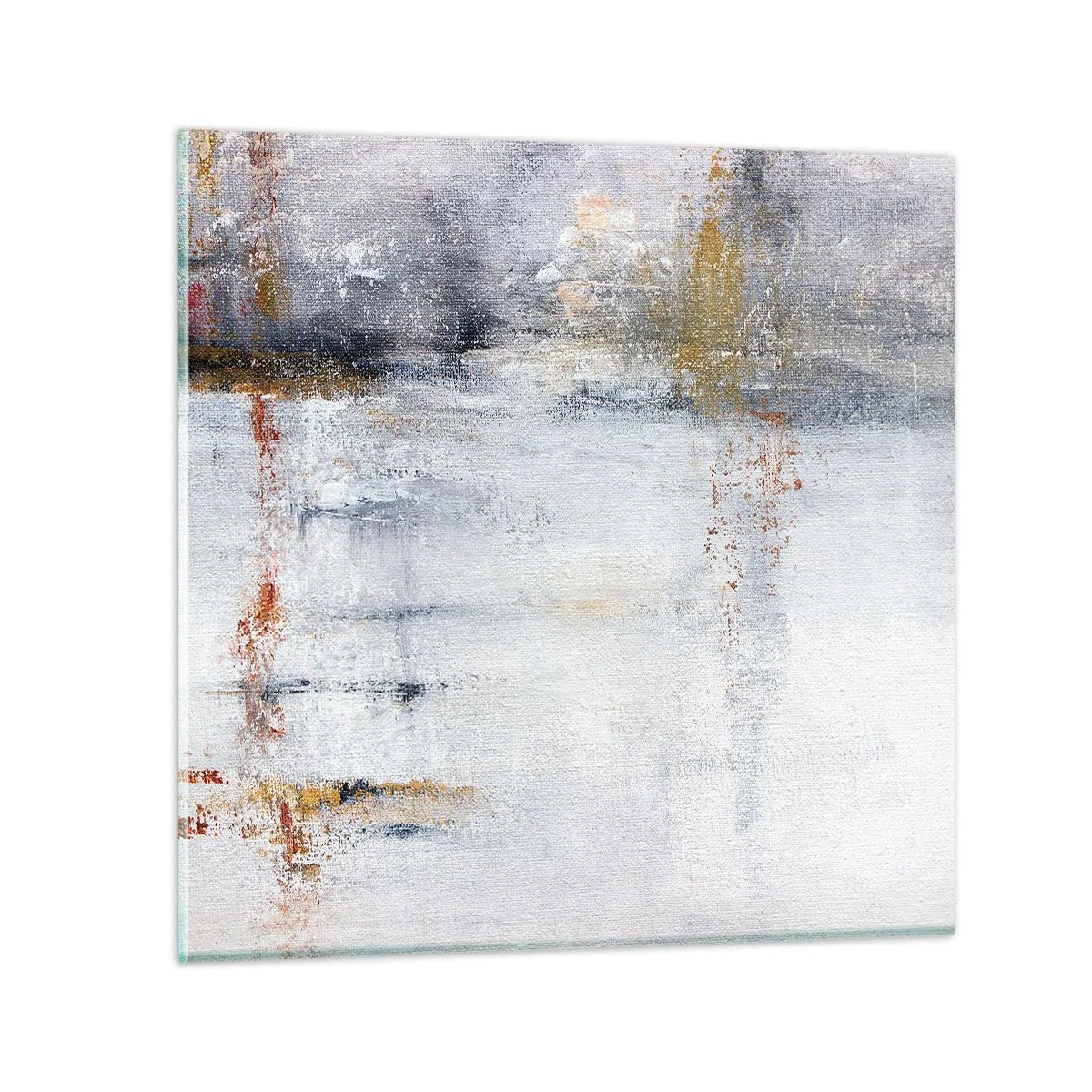 Obraz na skle - Za závojom vzduchu - 60x60 cm