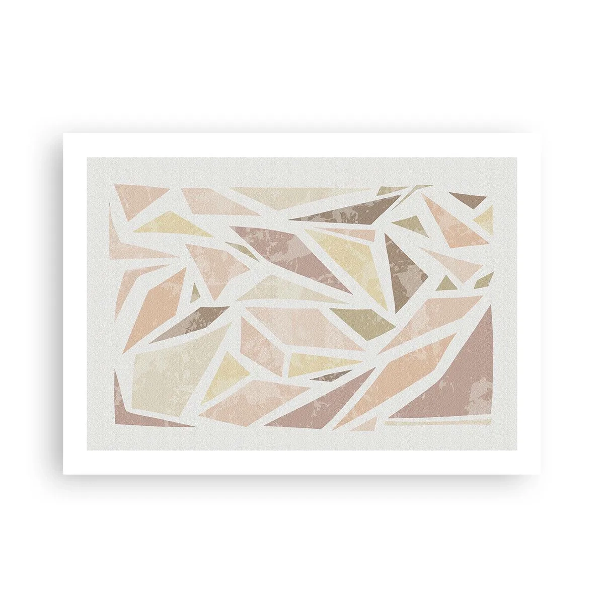 Plagát - Kompozícia: vitráž - 70x50 cm