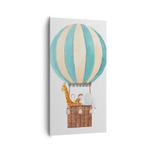 Obraz na plátne - Fantastický výlet - 65x120 cm