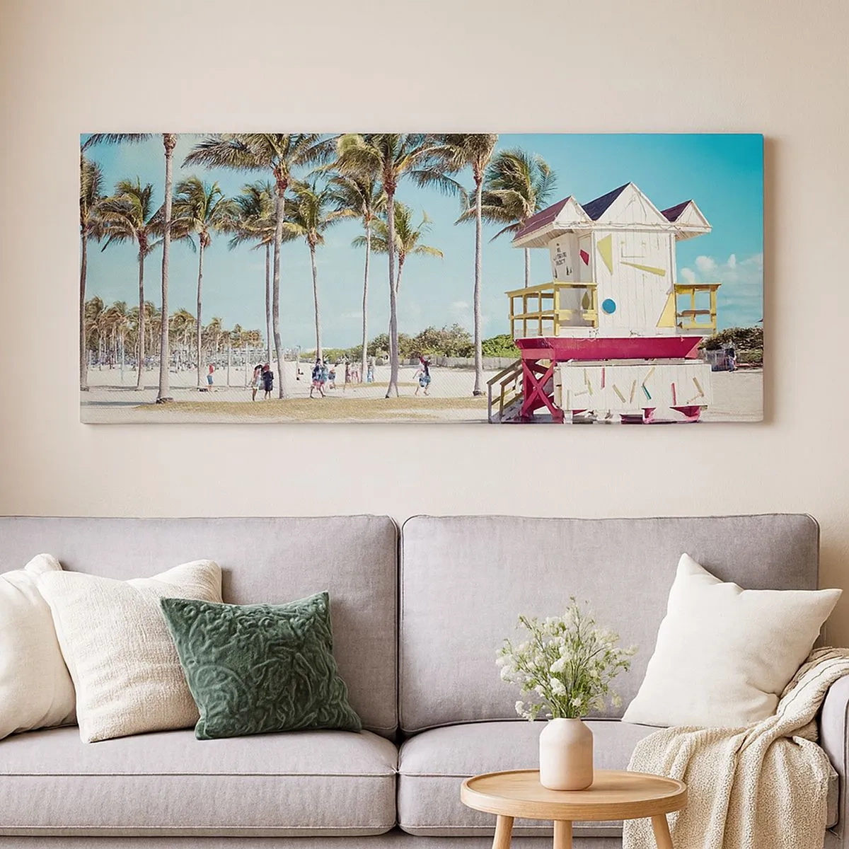 Obraz na plátne - Čaká ťa krásny deň - 100x40 cm