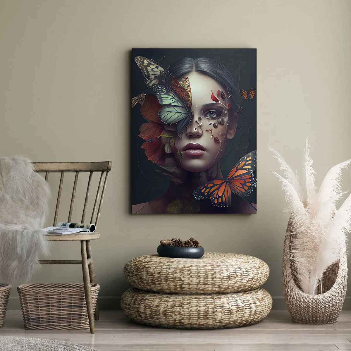 Obraz na plátne - Nádherná metamorfóza - 55x100 cm