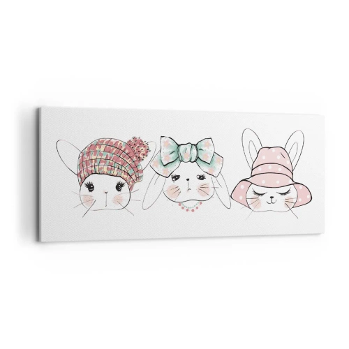 Obraz na plátne - Zamyslená, smutná, spokojná - 120x50 cm