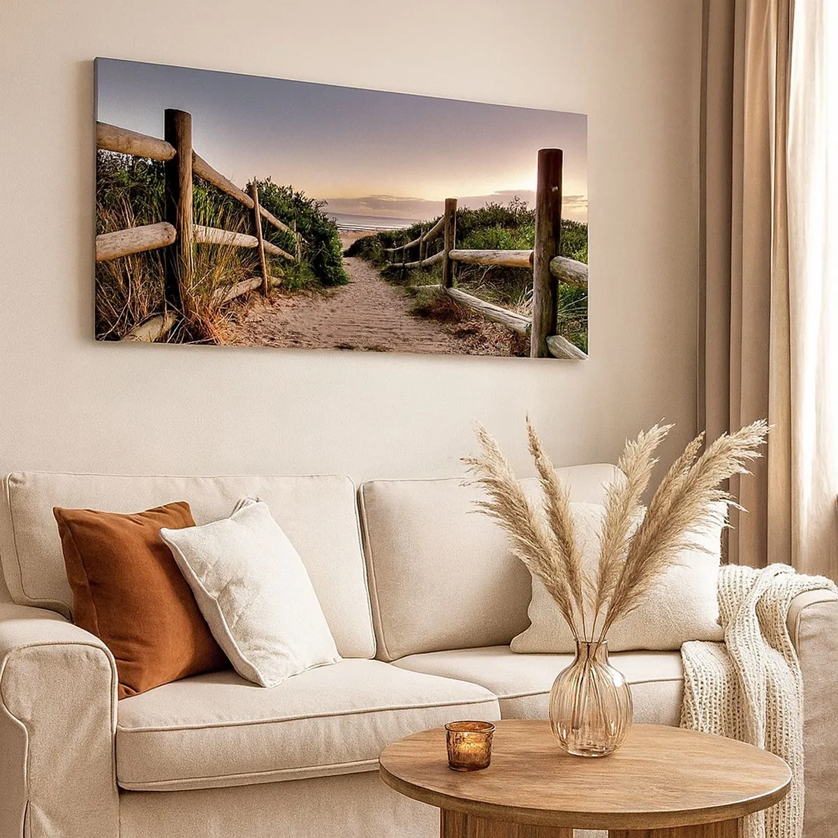 Obraz na plátne - Už je vidieť cieľ - 100x40 cm