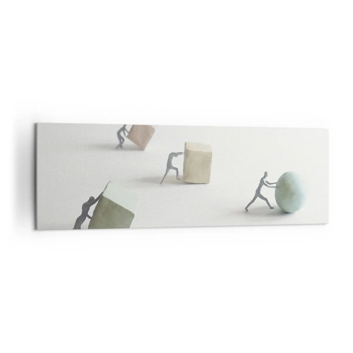 Obraz na plátne - Život samotný - 160x50 cm