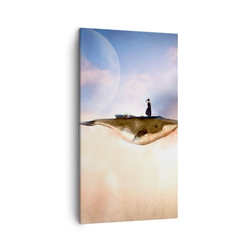 Obraz na plátne - Surrealistická cesta - 45x80 cm