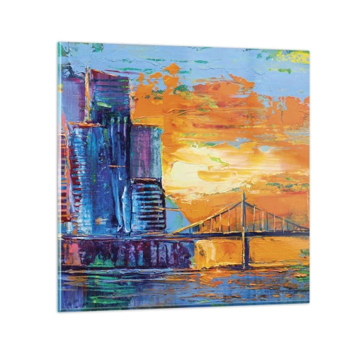 Obraz na skle - Kultúra a príroda - 50x50 cm