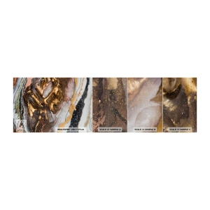 Vzorka fototapety Premium Canvas - Prvok krajiny - Abstrakcia, Grafika, Kus - 100x30 cm