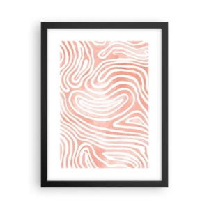 Plagát v čiernom ráme - V koralovom labyrinte - 30x40 cm