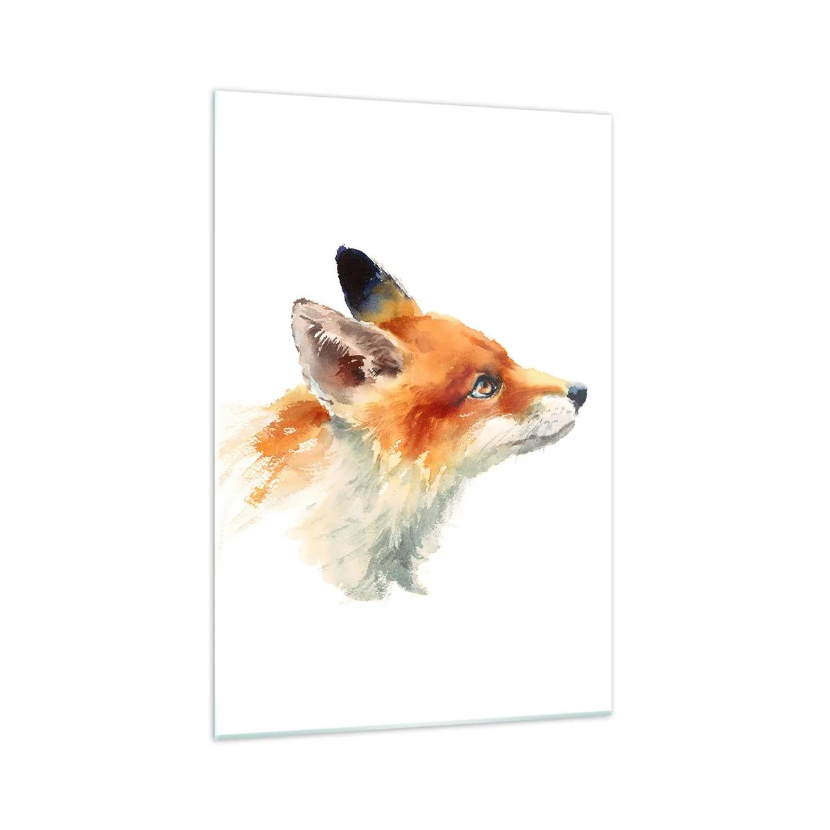 Obraz na skle - Opatrnosti nie je nikdy dosť - 70x100 cm