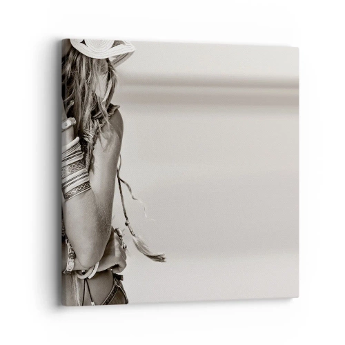 Obraz na plátne - Ako dievča - 40x40 cm