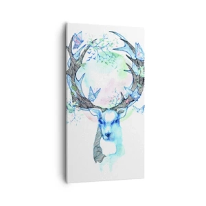 Obraz na plátne - Sila a jemnosť prírody - 55x100 cm