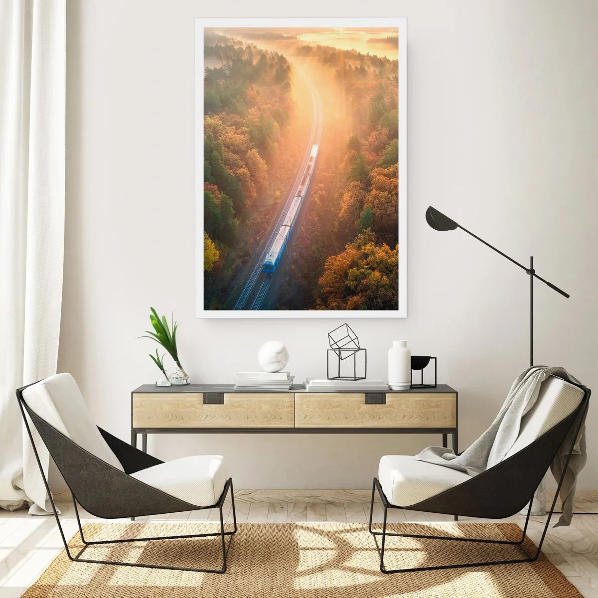 Plagát - Jesenná cesta - 61x91 cm
