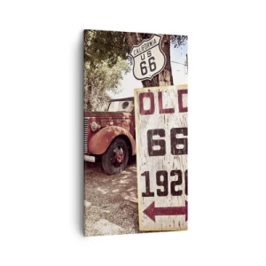 Obraz na plátne - Legenda americkej provincie - 45x80 cm