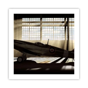 Plagát - Odpočinok bojovníka - 50x50 cm