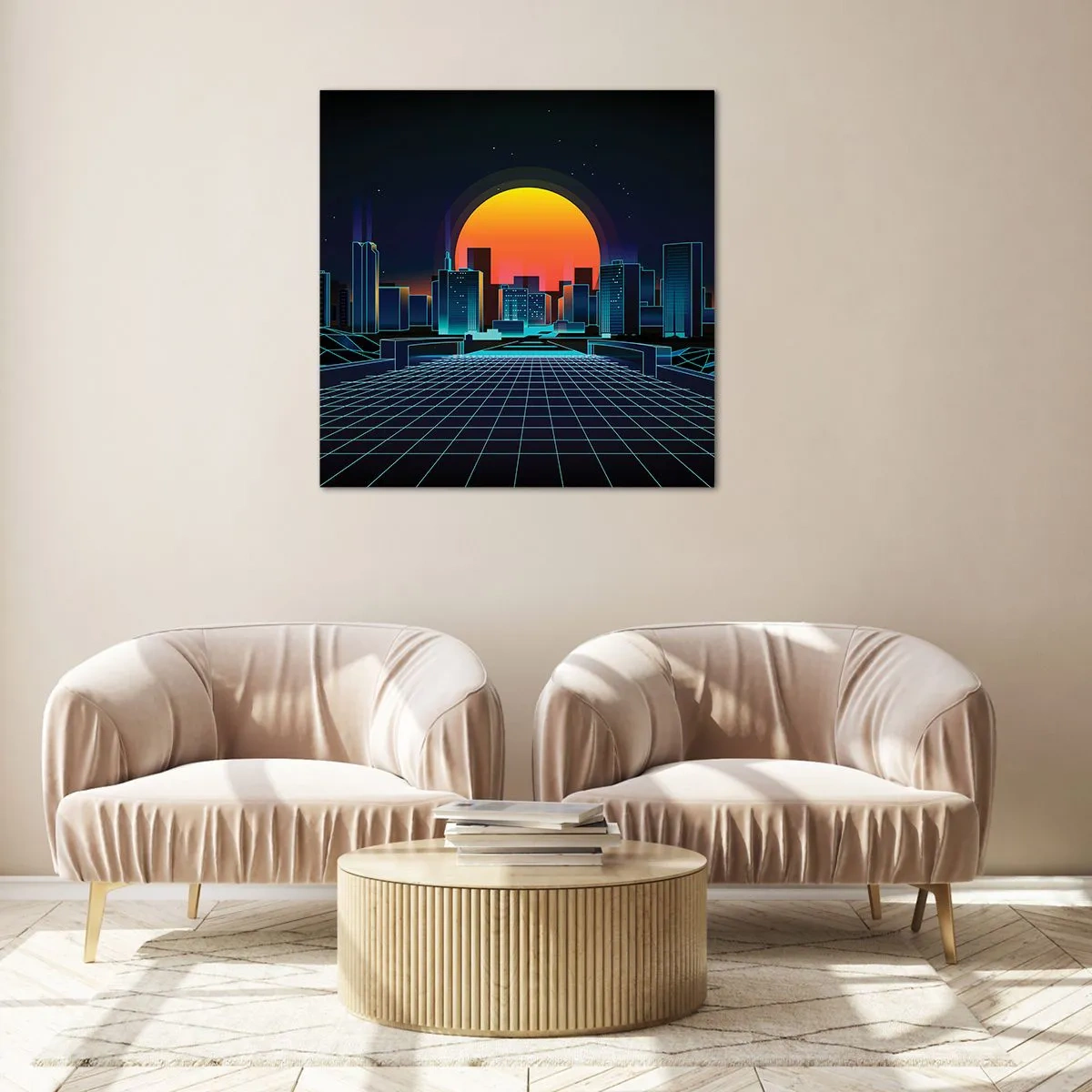 Obraz na skle - Stále chcete do reálu? - 40x40 cm