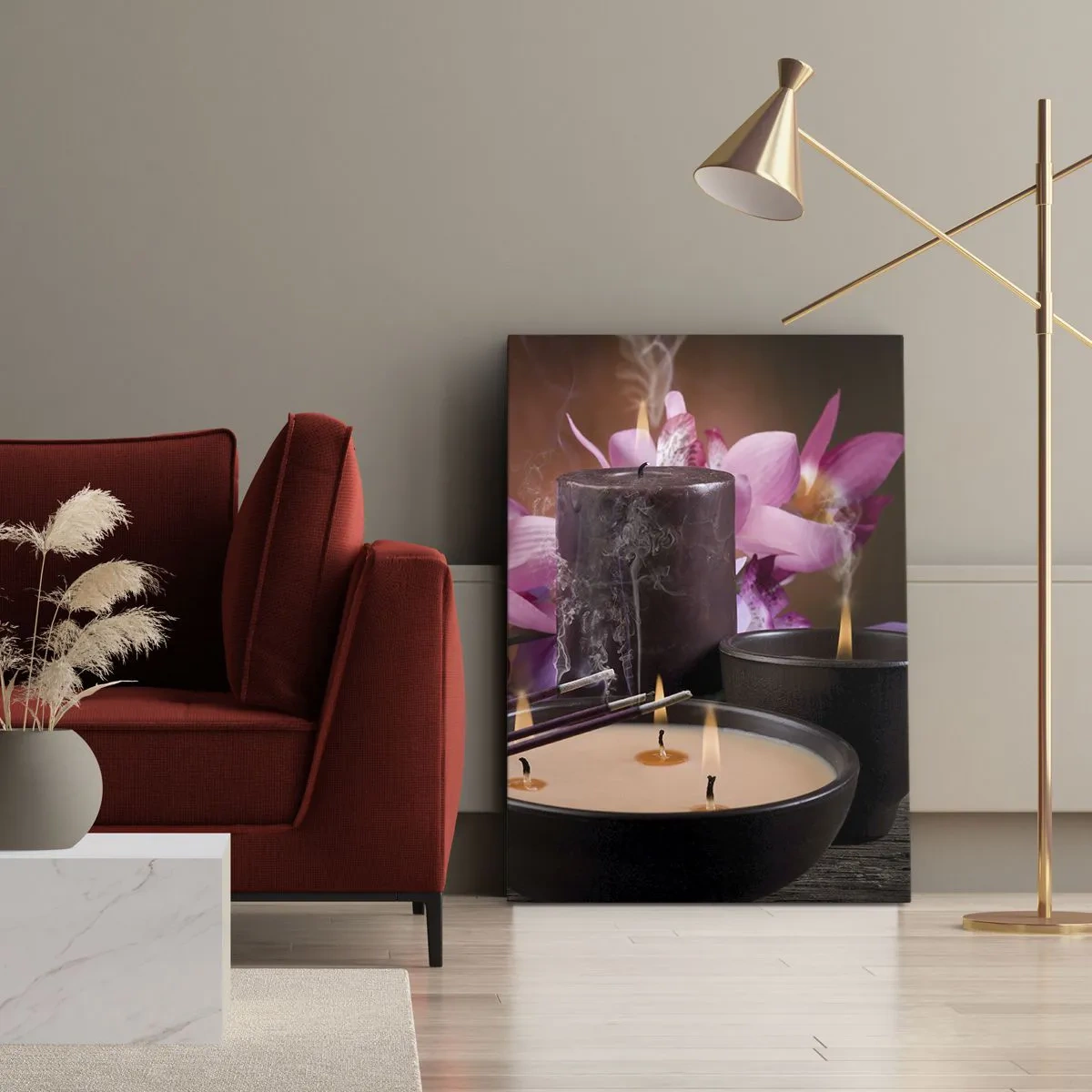 Obraz na plátne - Očistiť myseľ, upokojiť telo - 80x120 cm