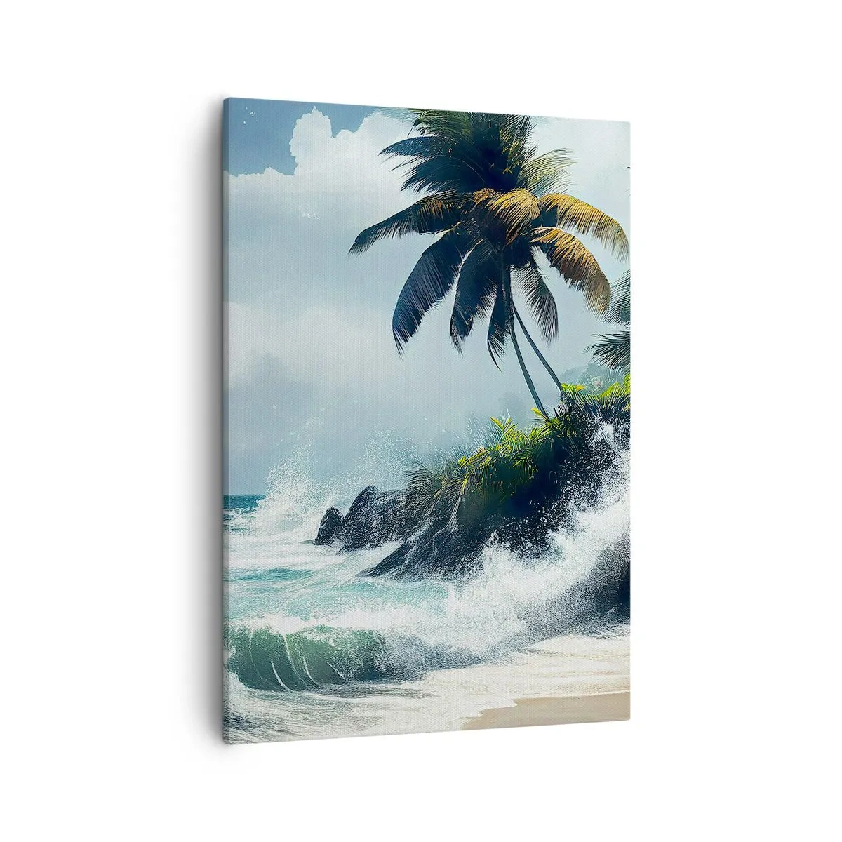 Obraz na plátne - Na tropickom pobreží - 50x70 cm