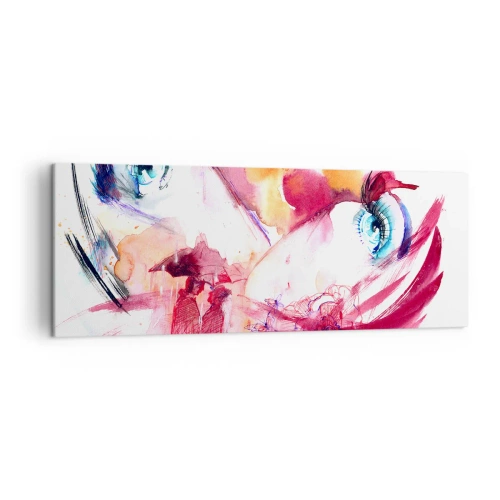 Obraz na plátne - V blízkosti svet rozkvitá - 140x50 cm