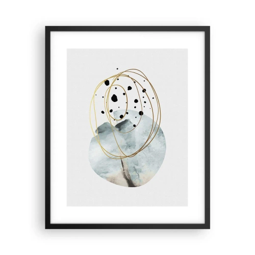 Plagát v čiernom ráme - V objatí priestoru - 40x50 cm