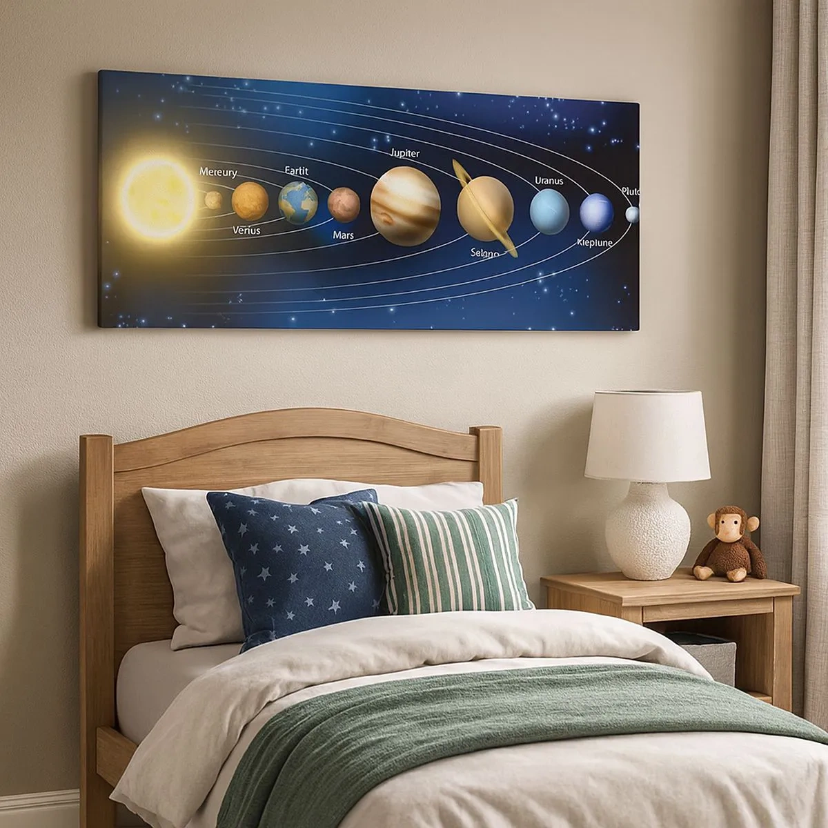 Obraz na plátne - Jedna z desiatich - 100x40 cm