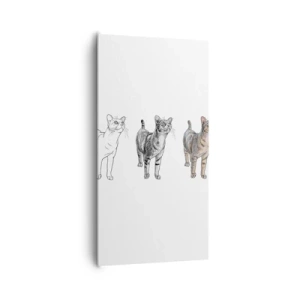 Obraz na plátne - Hodina kreslenia - 65x120 cm