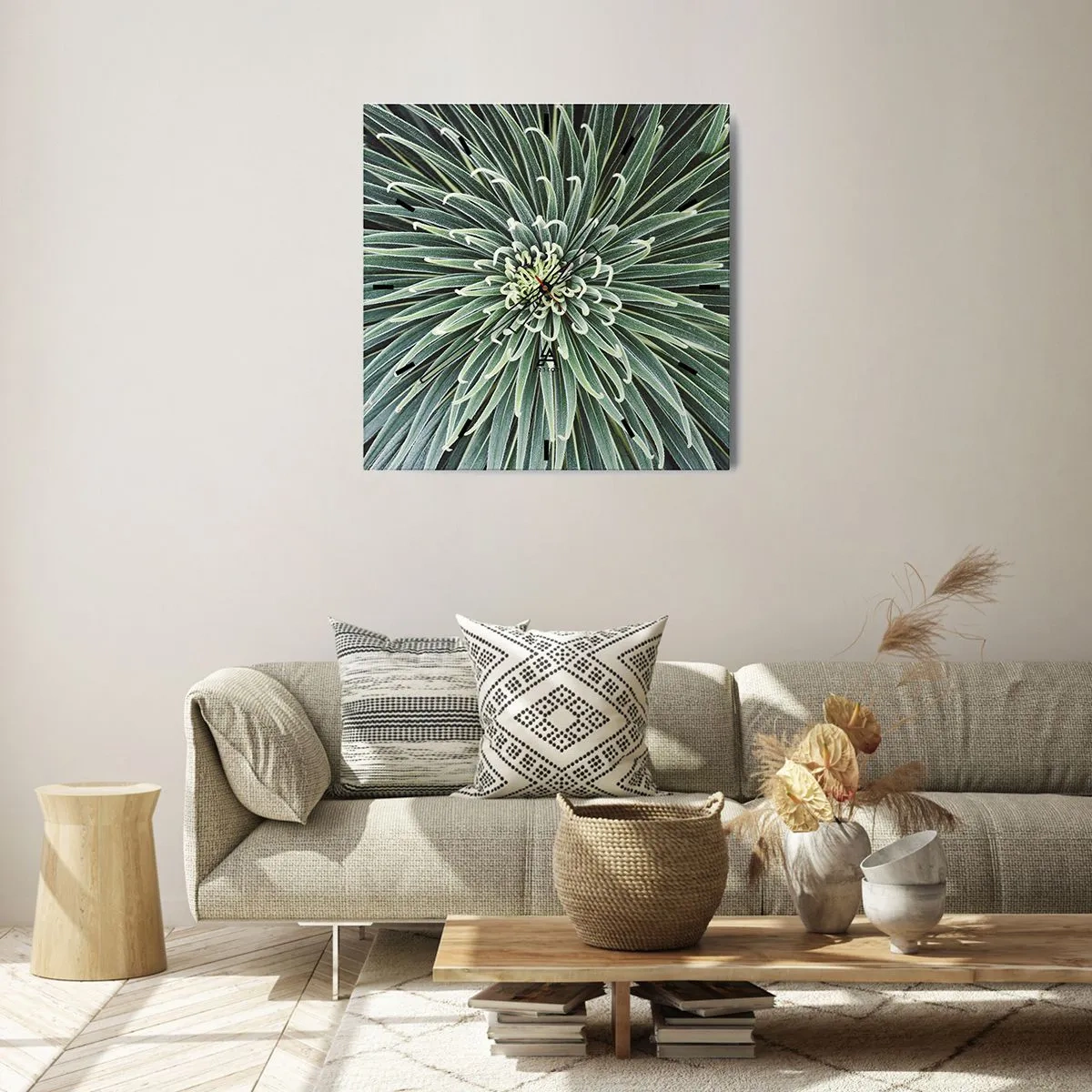 Nástenné hodiny - Zrodenie hviezdy - 30x30 cm