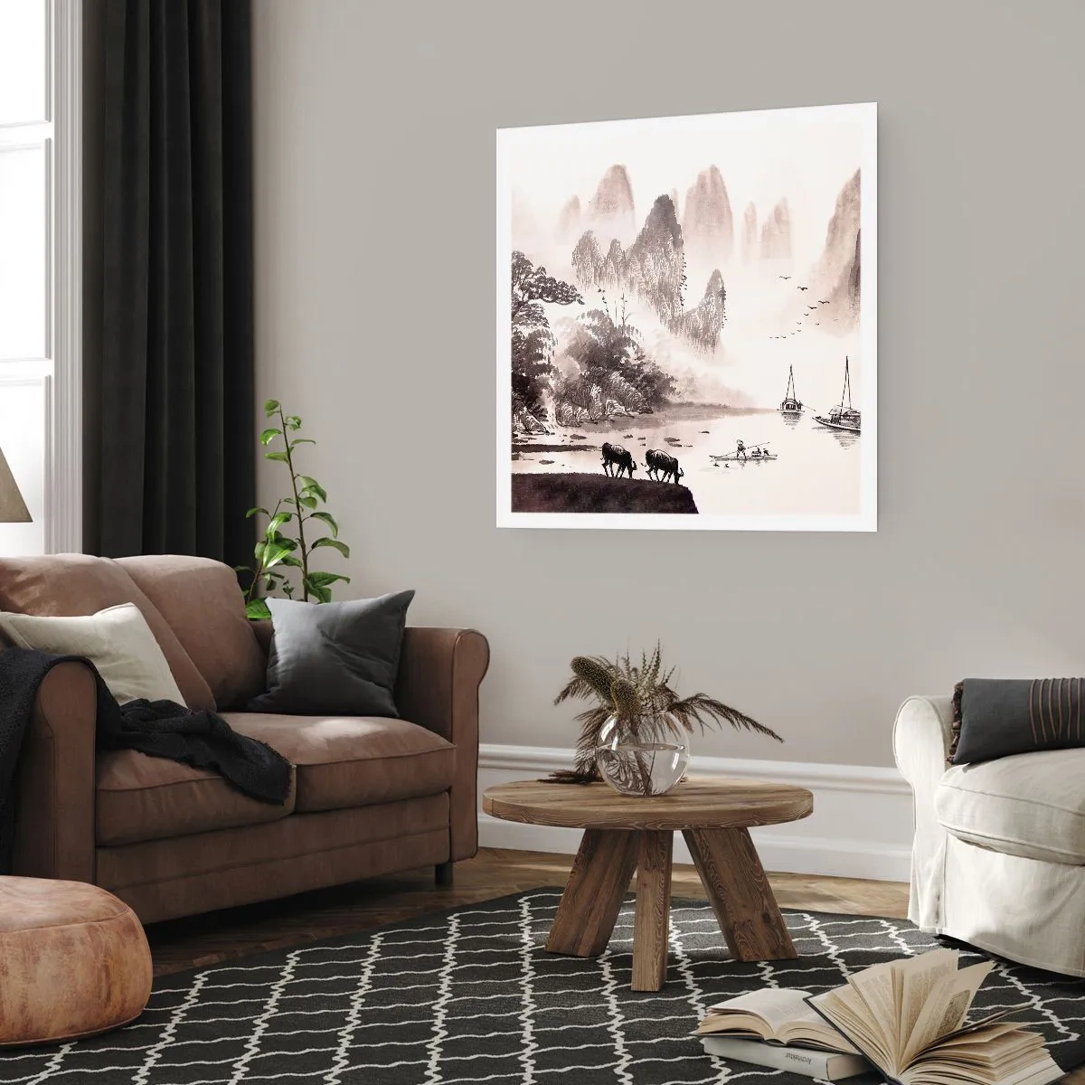 Plagát - Exotická všednosť Východu - 60x60 cm