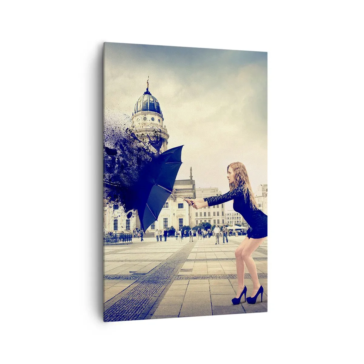 Obraz na plátne - Je taký vietor… - 80x120 cm