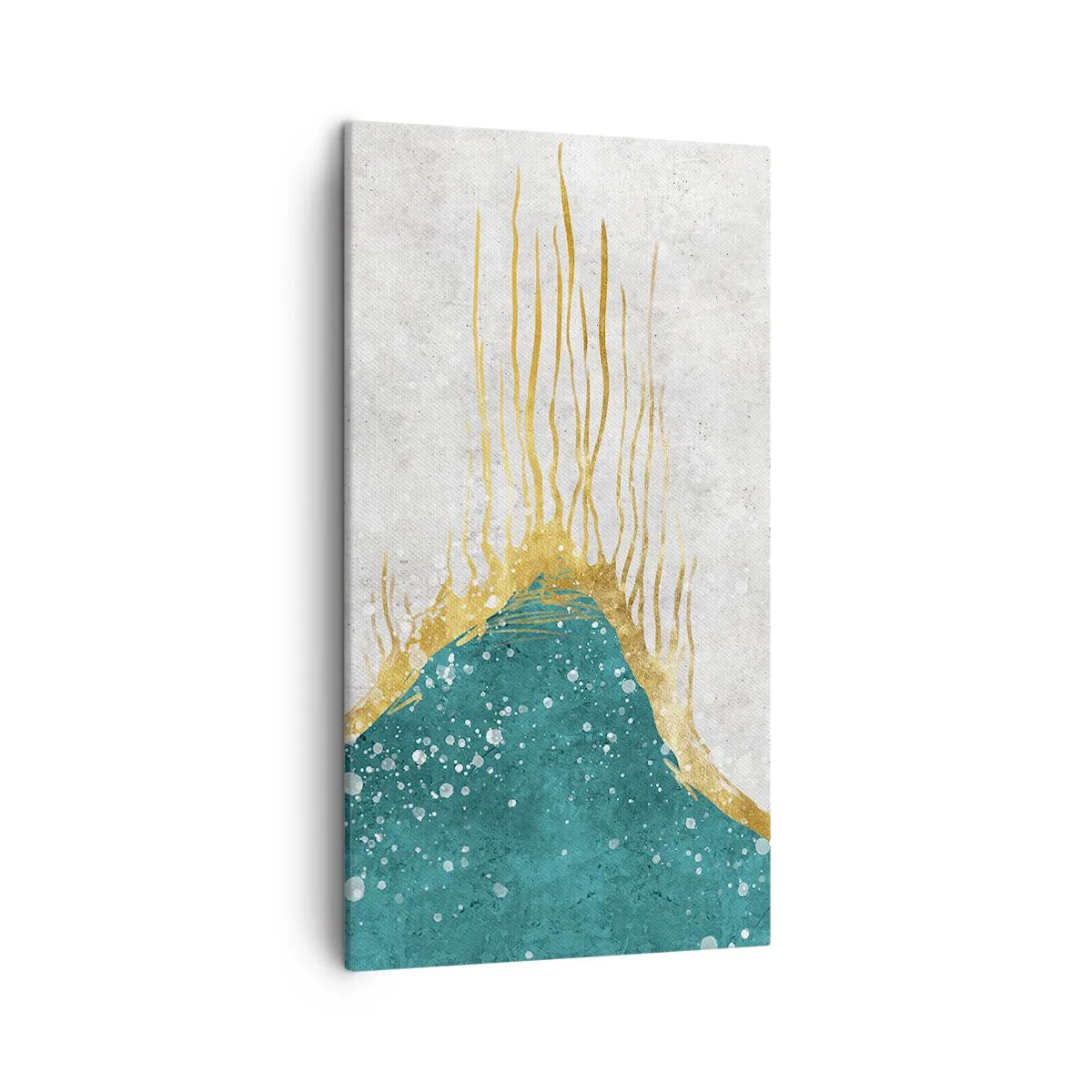 Obraz na plátne - Zlatý príliv - 45x80 cm