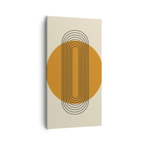 Obraz na plátne - Dokonalý plán - 55x100 cm