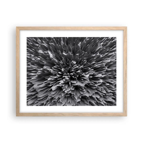 Plagát v ráme zo svetlého duba - Ostrejšie to už nebude - 50x40 cm