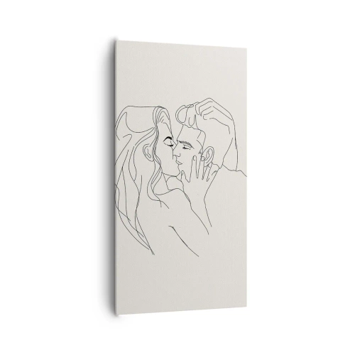 Obraz na plátne - Zamotaní citom - 65x120 cm