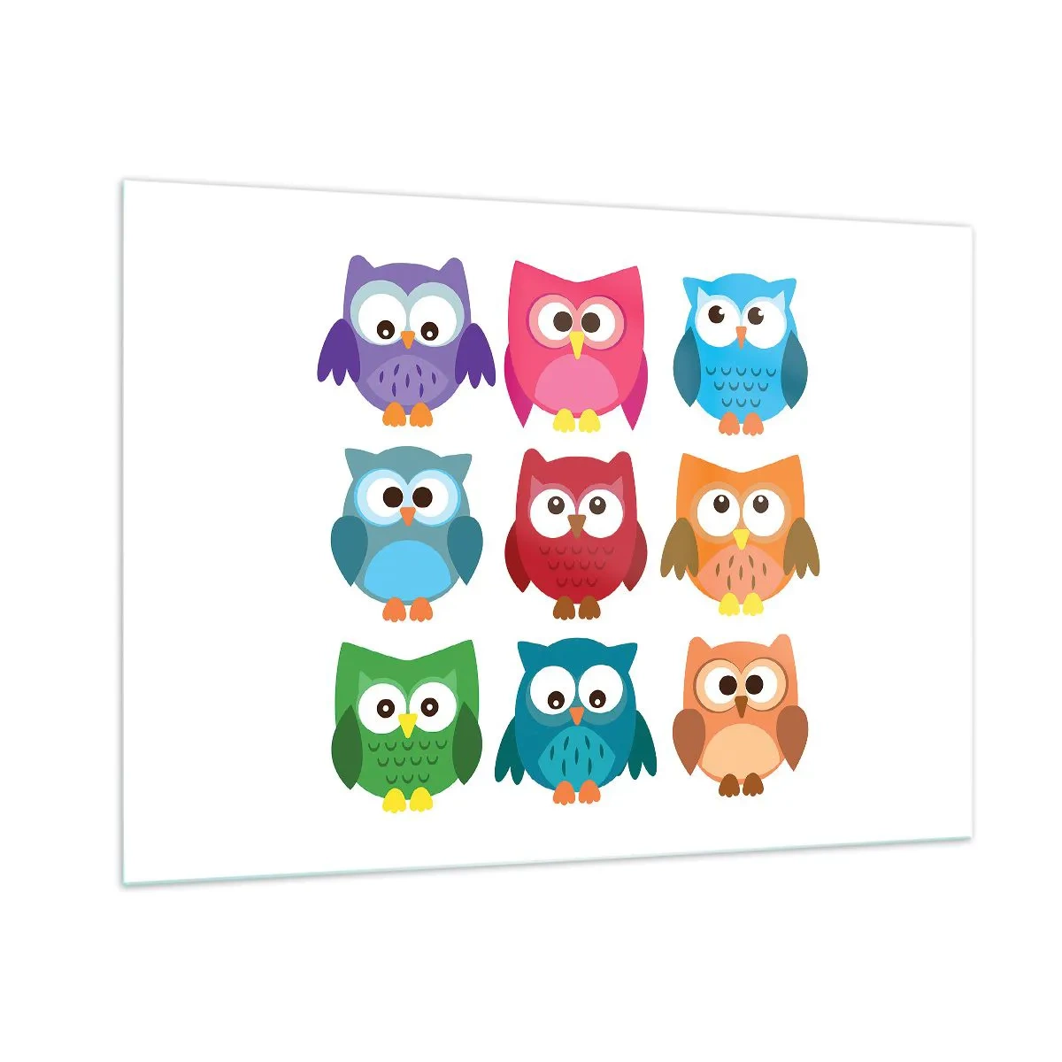 Obraz na skle - Je zábavné byť iným - 100x70 cm