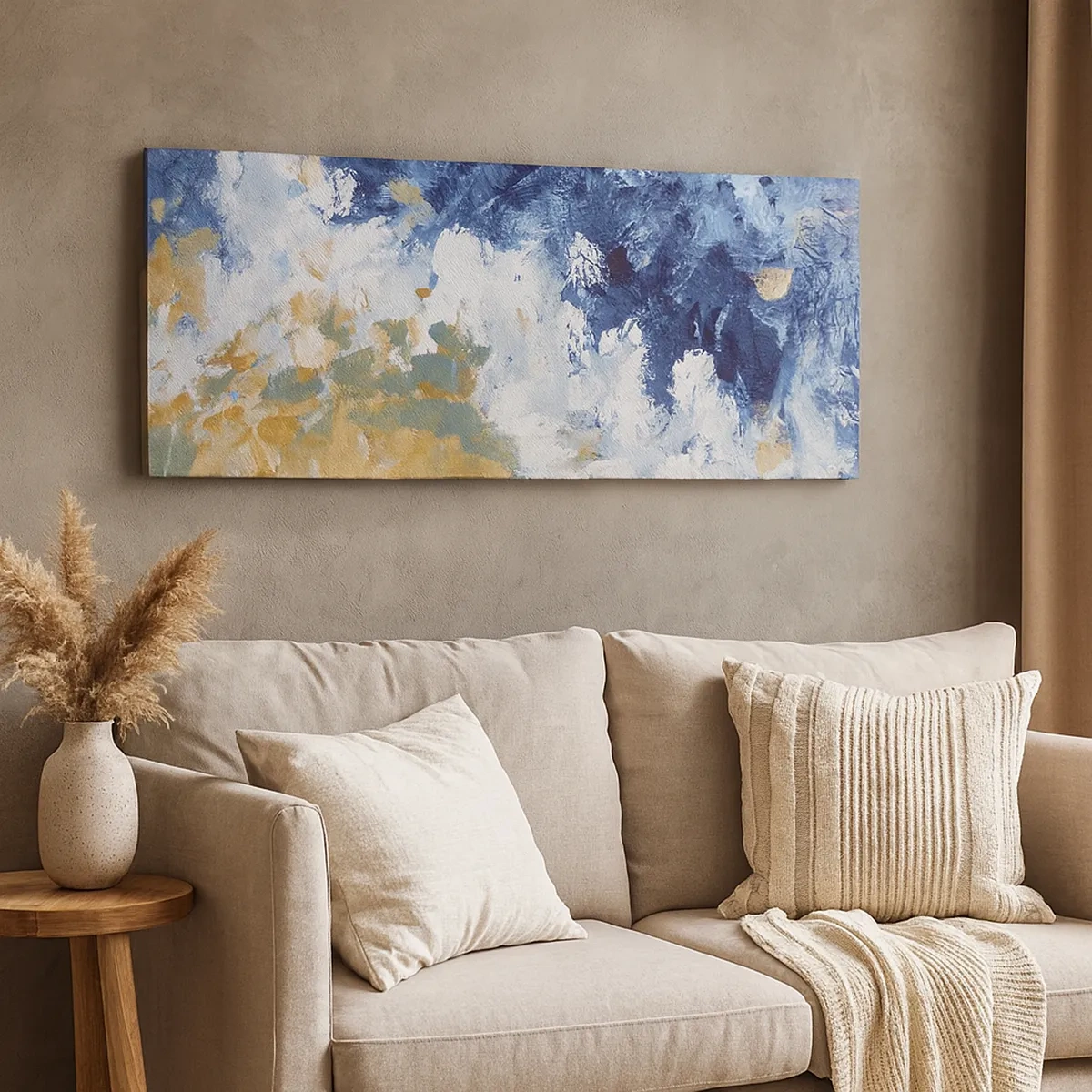 Obraz na plátne - Tanec živlov - 30x30 cm