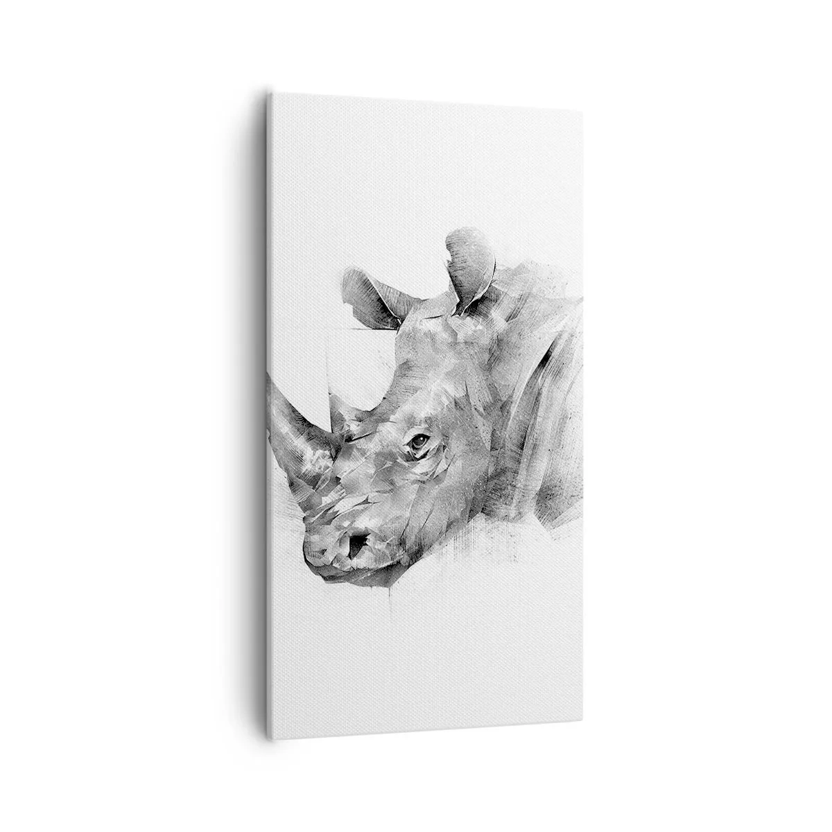 Obraz na plátne - Africký portrét - 55x100 cm