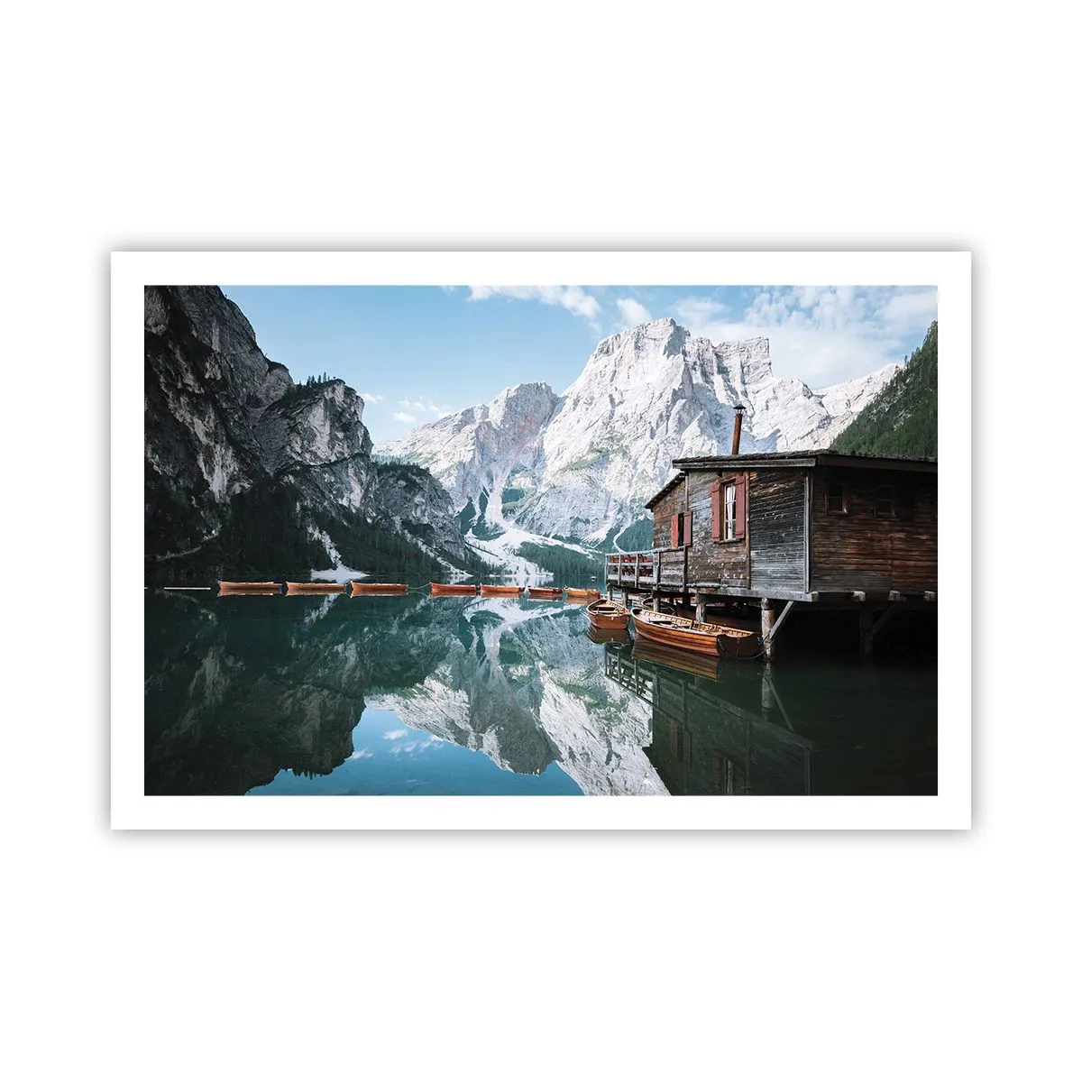 Plagát - Kryštalické, horské ráno - 91x61 cm