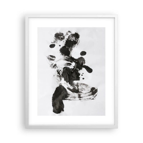 Plagát v bielom ráme - Metóda v šialenstve? - 40x50 cm
