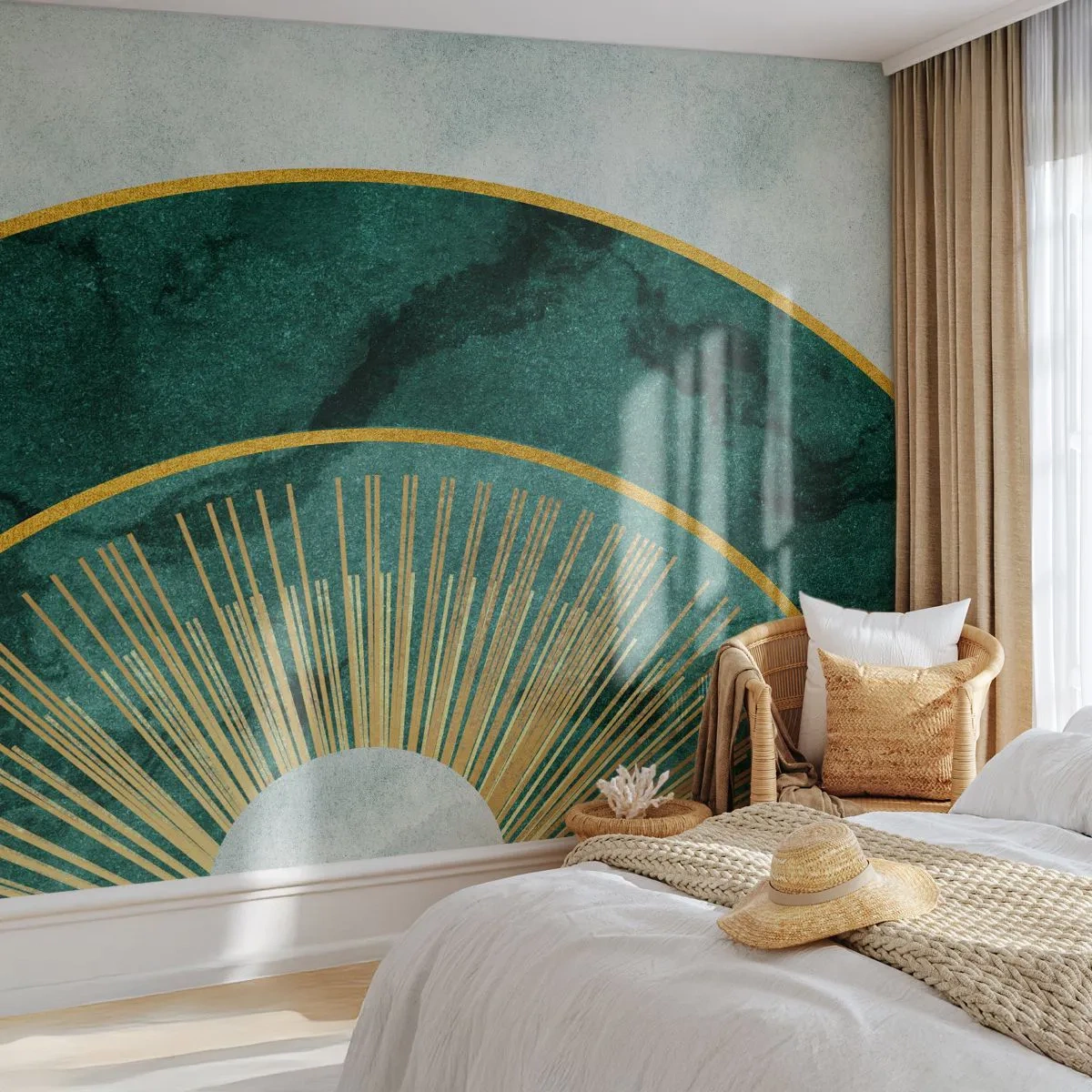 Fototapeta Premium Sand - Iná slnečná sústava - Art Deco, Moderné, Abstrakcia - 400x280 cm